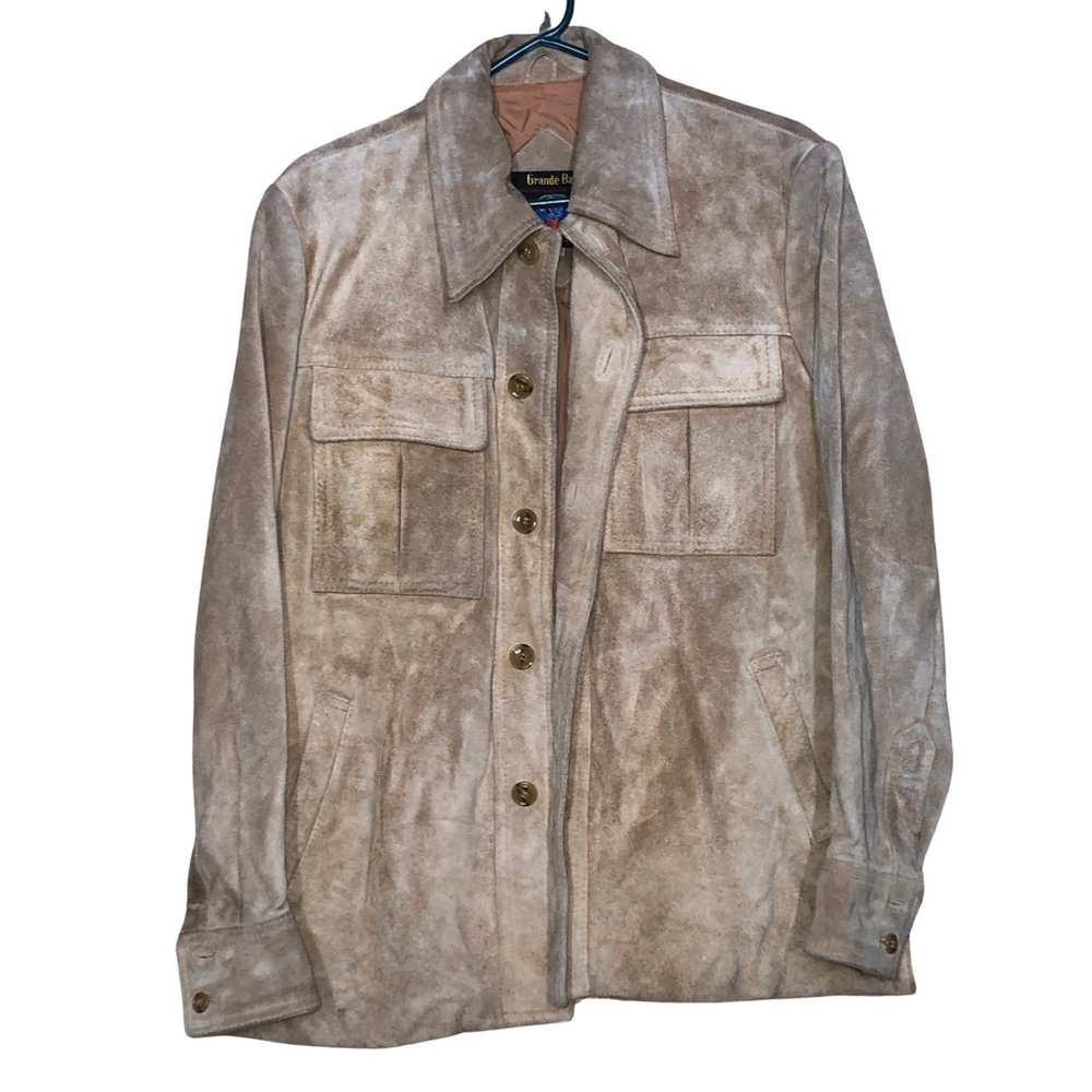 Grande Bay jacket suede leather pocket heaven warm 40